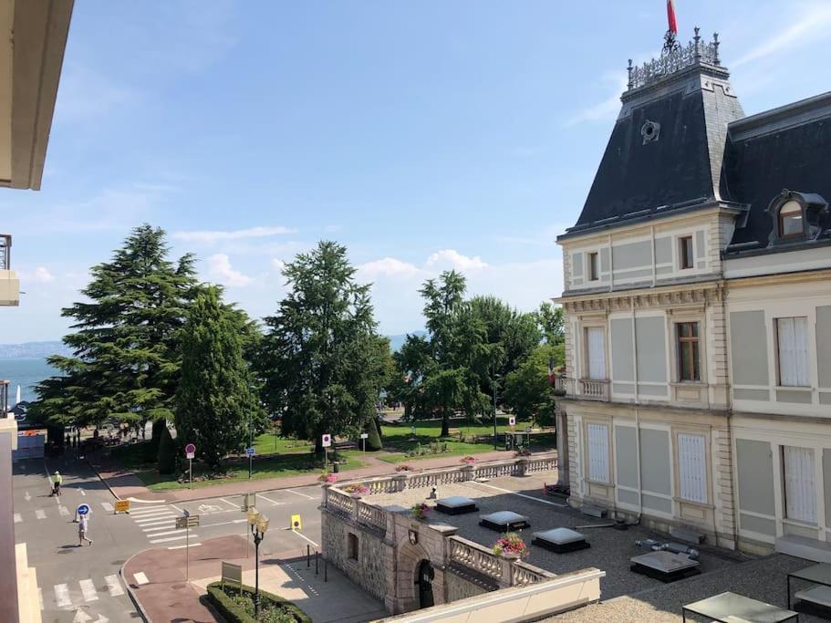Appartement. La Coupole 2 Pieces Avec Vue Évian-les-Bains Extérieur photo